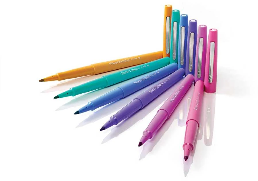 Tušinukų rinkinys piešimui PaperMate Flair Candy Pop 6 - 2028899