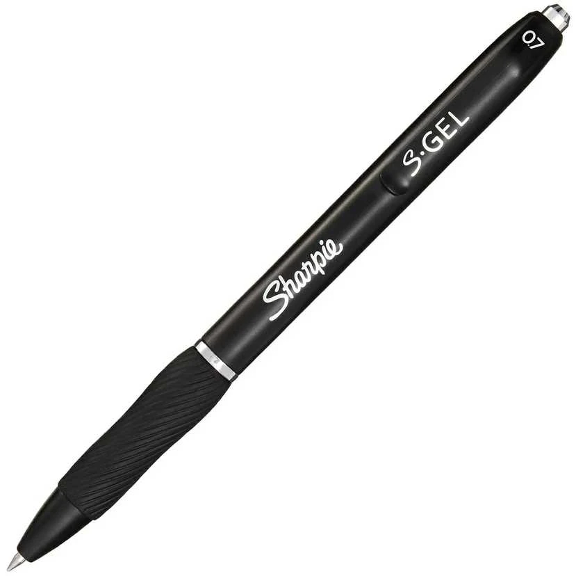 Irwin Rašiklis „Sharpie S-GEL", juodas, blist., 3 vnt.
