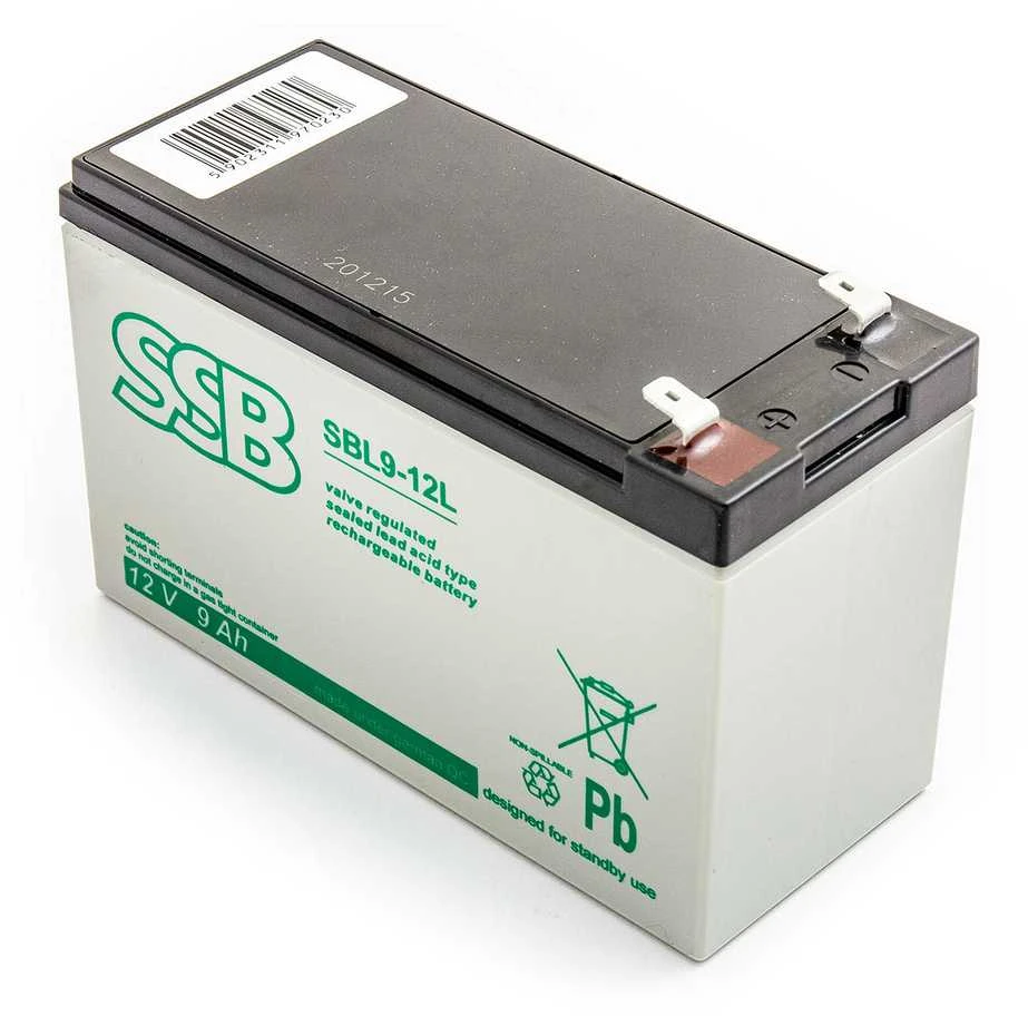 Akumuliatorius AGM SSB SBL9-12 12V / 9Ah / SBL12V9