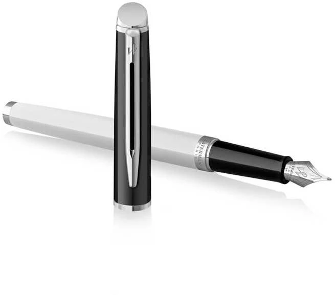 Waterman Hemisphere Color-Block Juodas-Baltas CT (M) plunksnakotis - 2202844