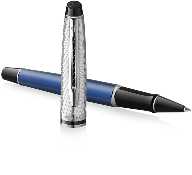 Waterman Expert Deluxe Metallic Mėlyna CT tušinukas su dangteliu - 2187682
