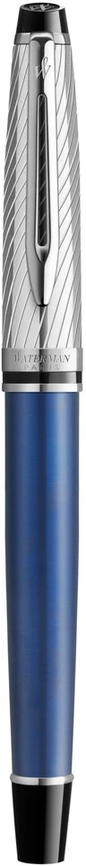 Waterman Expert Deluxe Metallic Mėlyna CT tušinukas su dangteliu - 2187682