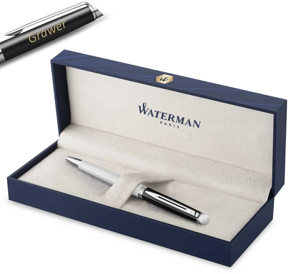 Waterman HÉMISPHÈRE Juodas-Baltas tušinukas - 2202846