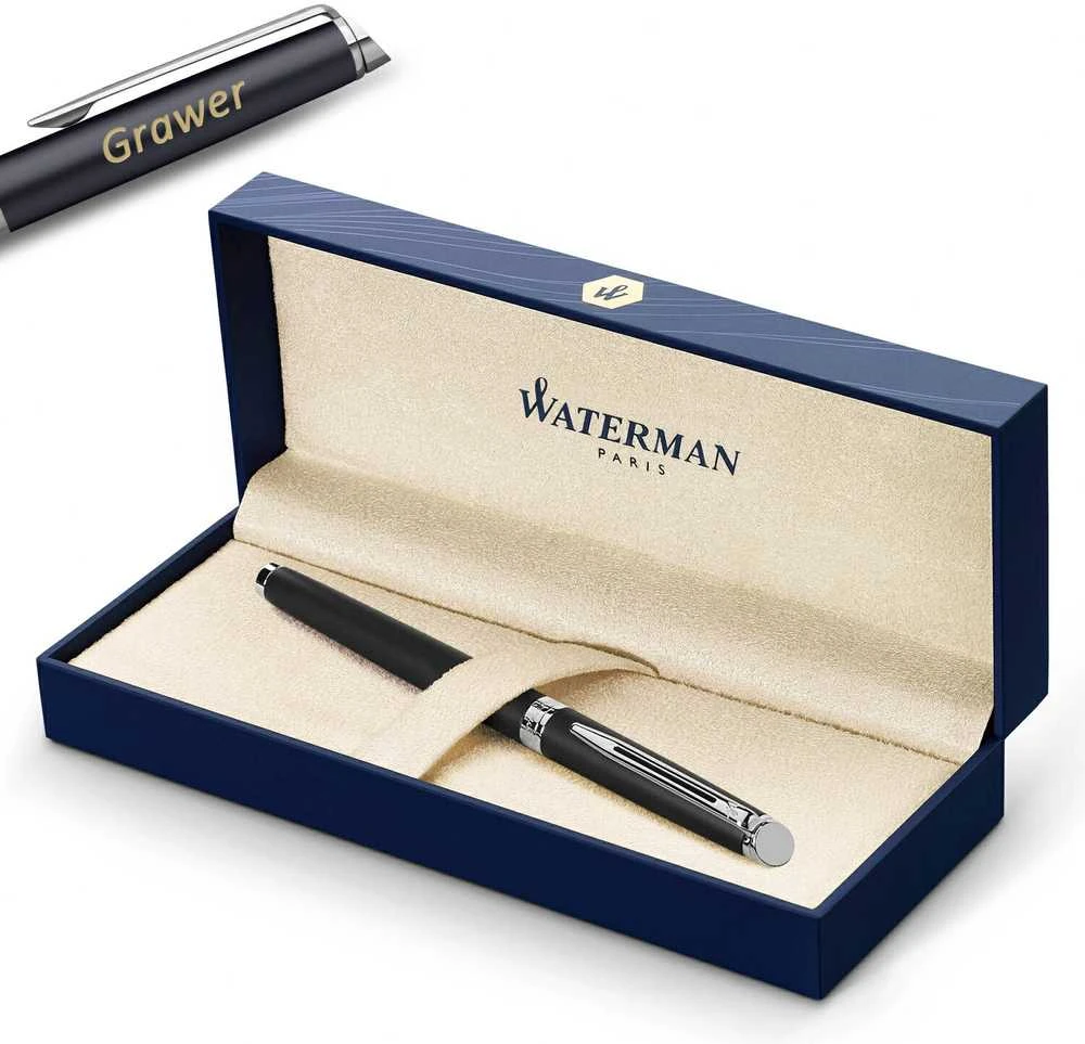 WATERMAN Hémisphere Matte Juodas CT (M) Plunksnakotis