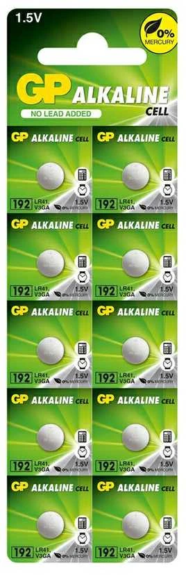 GP LR41 192 AG3 elementas, 1 vnt.