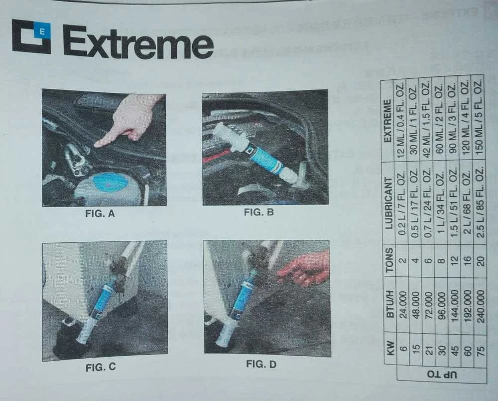 A/C Oro kondicionieriaus sandariklis ERRECOM TR1062.C.J7.S2 EXTREME 30ML