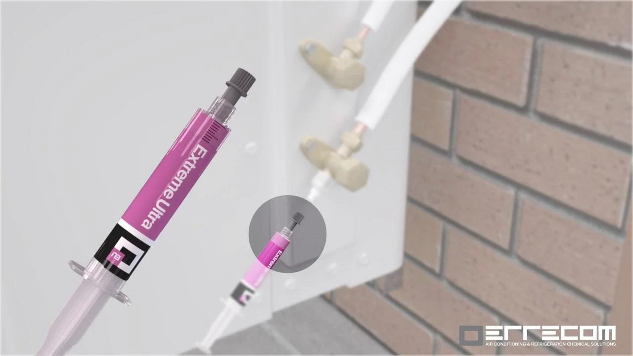 AC Oro kondicionavimo sistemos nuotekų sandariklis ERRECOM EXTREME ULTRA 6ML