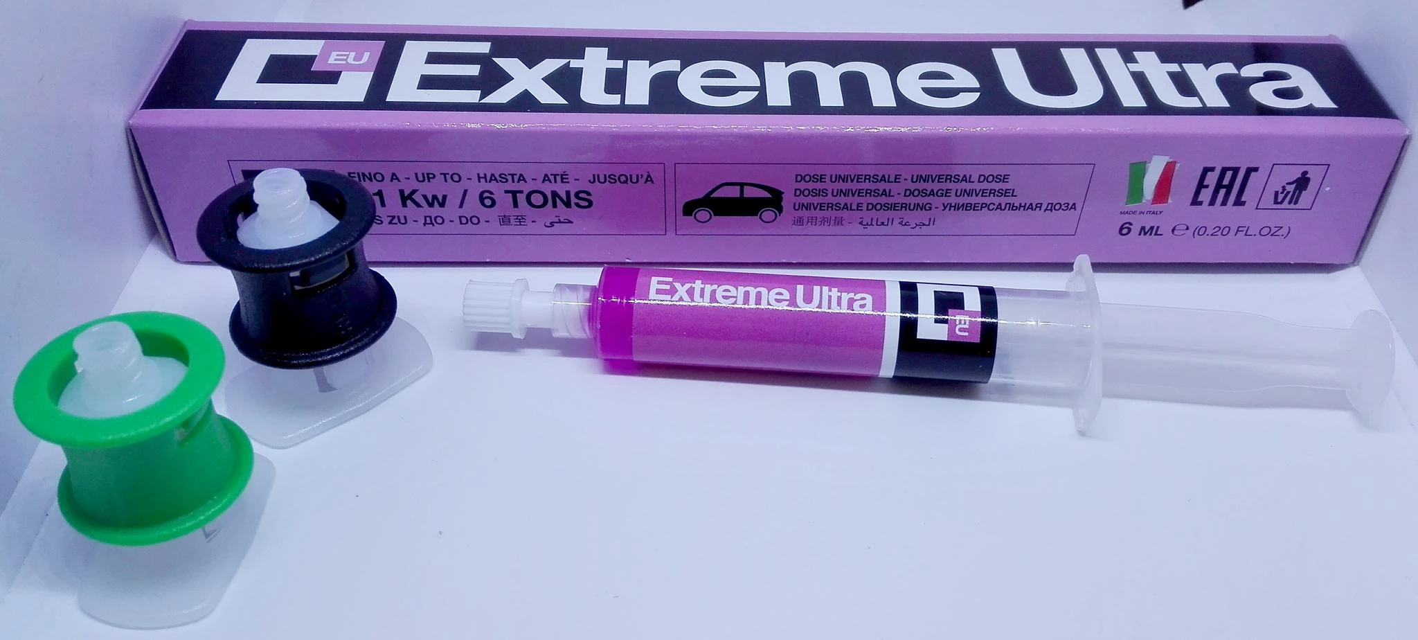 AC Oro kondicionavimo sistemos nuotekų sandariklis ERRECOM EXTREME ULTRA 6ML