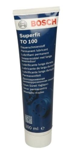 BOSCH SUPERFIT TO100 stabdžių sistemos surinkimo tepalas 100ml, žema ...