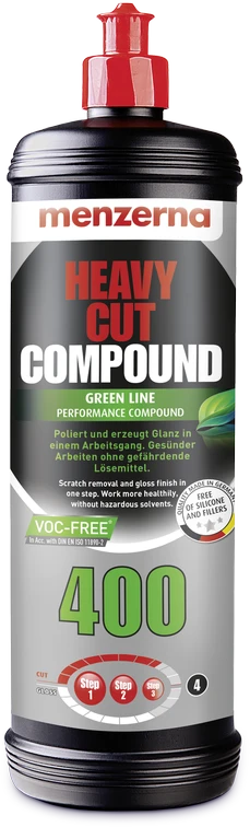 Menzerna Heavy Cut Compound 400 Žalias LINE vieno žingsnio poliravimo pasta 1kg