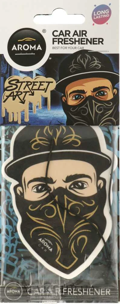 Stilingas oro gaiviklis AROMA Street Art Mask - Gatvės Menas Kaukė