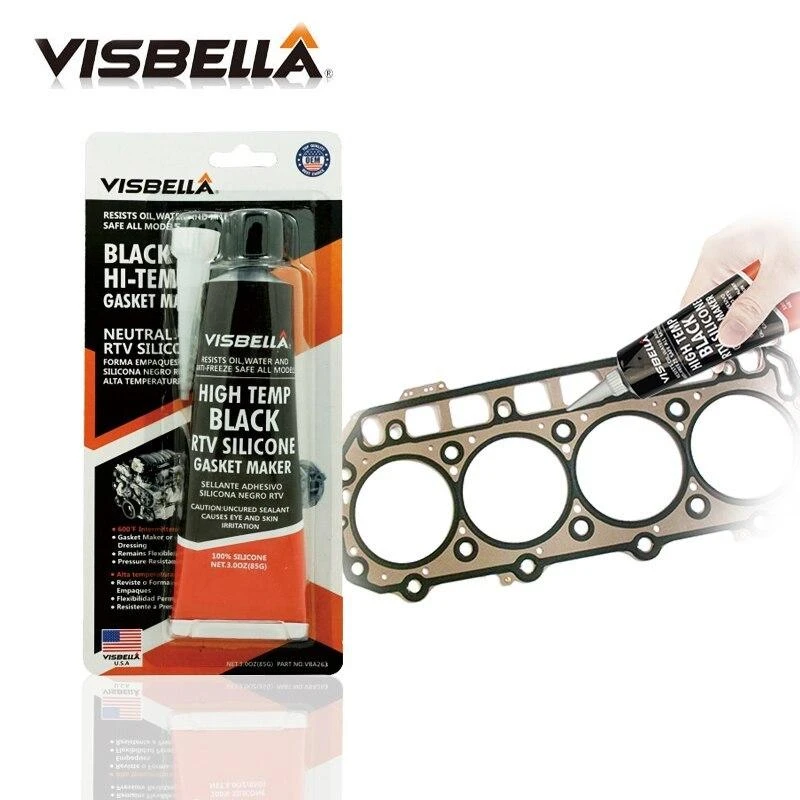 VISBELLA juodos spalvos silikoninis sandariklis 105g 315