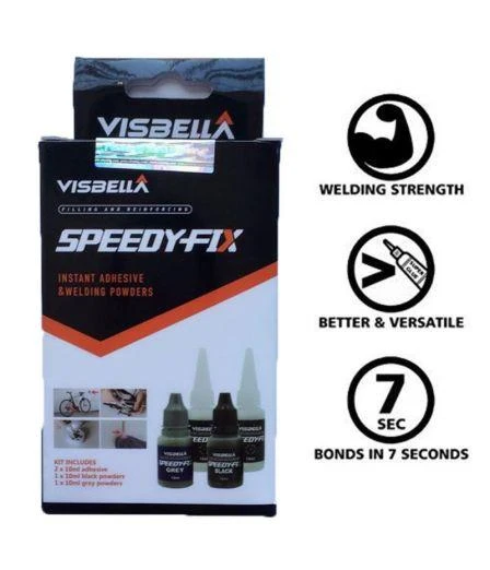 VISBELLA SPEEDY FIX klijų rinkinys: užpildas (20ml) ir klijai (20ml)