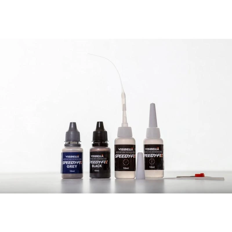 VISBELLA SPEEDY FIX klijų rinkinys: užpildas (20ml) ir klijai (20ml)
