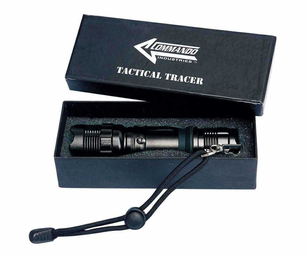 Commando Industries COMMANDO TACTICAL TRACER taktinis prožektorius, Juodas
