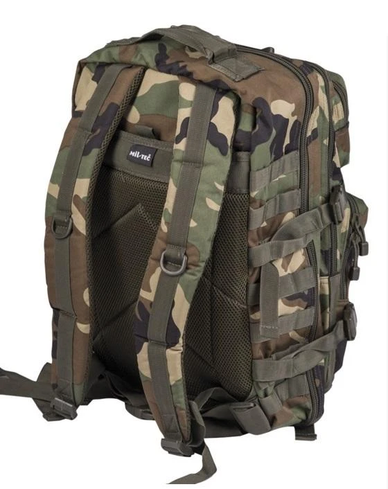 Kuprinė MIL-TEC "ASSAULT II" 50 l., WOODLAND