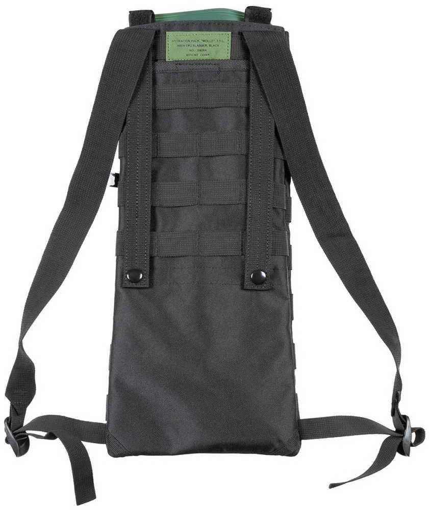 Max Fuchs Gertuvė su "MOLLE" sistema, 2.5 l., JUODA