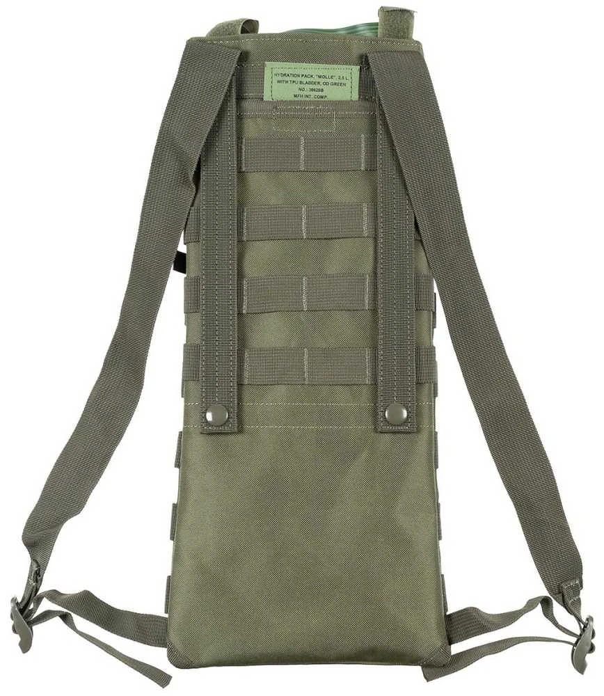Max Fuchs Gertuvė su "MOLLE" sistema, 2.5 l., ŽALIA