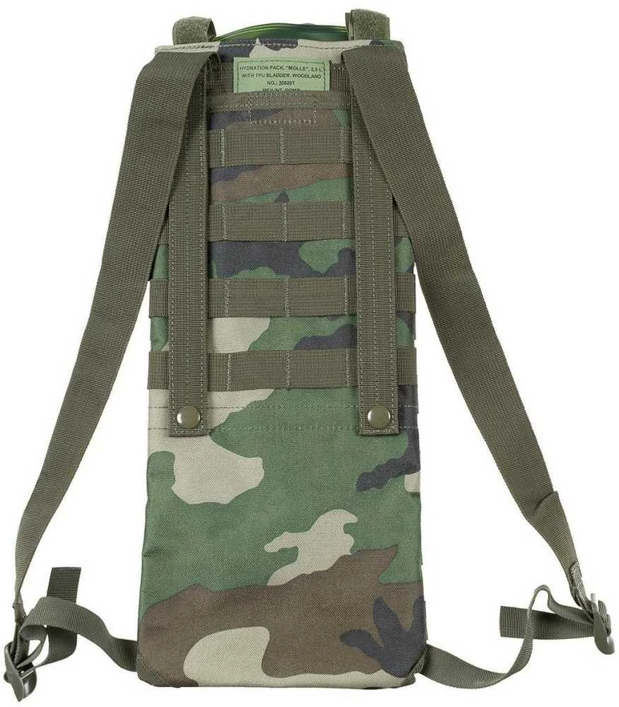 Max Fuchs Gertuvė su "MOLLE" sistema, 2.5 l., WOODLAND