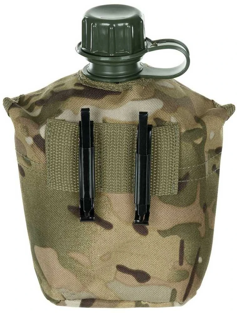 Max Fuchs Plastikinė gertuvė su dėklu, OPERATION CAMO