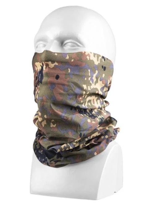 Kepurė Mil-Tec Daugiafunkcinis galvos apdangalas - mova, BW CAMO