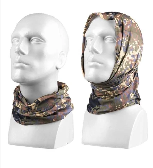 Kepurė Mil-Tec Daugiafunkcinis galvos apdangalas - mova, BW CAMO