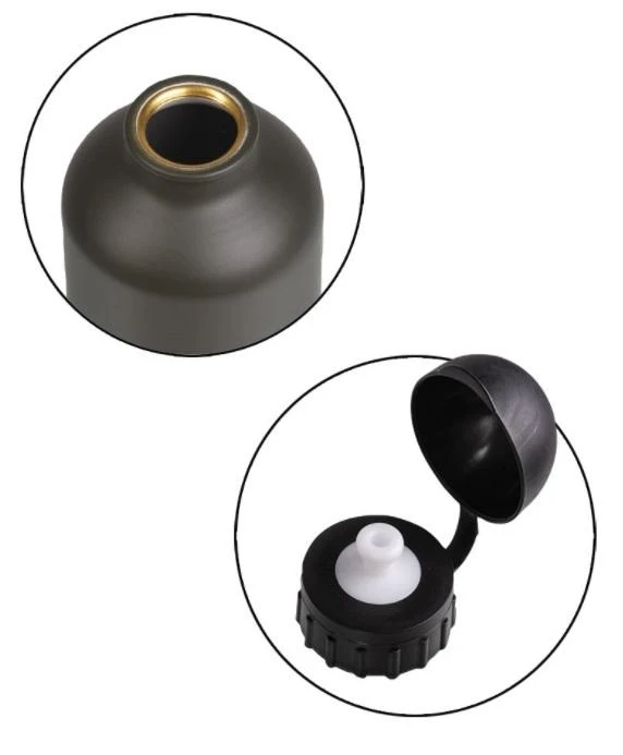 Mil-Tec Gertuvė iš aliuminio, 500 ml., ŽALIA