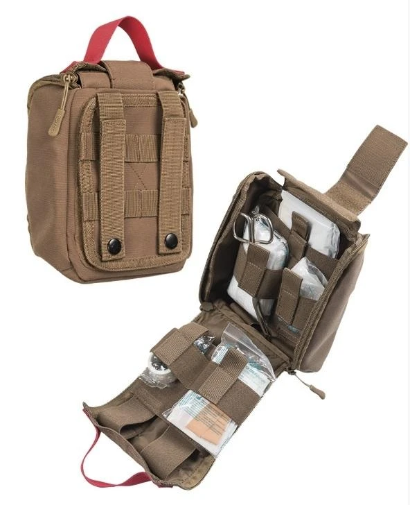 Mil-Tec Pirmosios pagalbos rinkinys IFAK su turniketu, DARK COYOTE