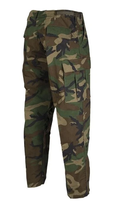 Mil-Tec TEESAR® US BDU RIP-STOP kelnės, WOODLAND