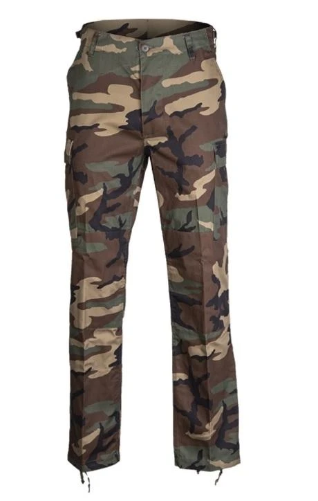 Mil-Tec US TYP BDU kelnės, WOODLAND