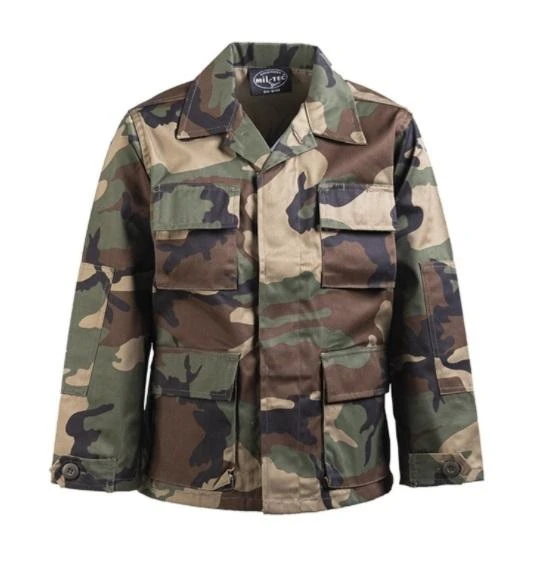 Mil-Tec Vaikiškas švarkas US BDU, WOODLAND