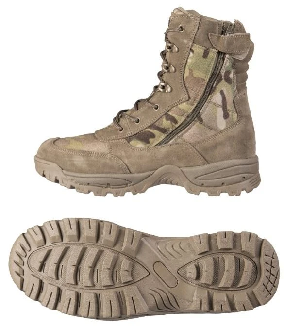 MIL-TEC M.YKK ZIPPER taktiniai batai, MULTICAM®