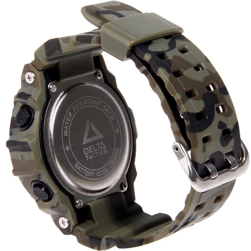 Skyway Technology DELTA TACTICS analoginis-skaitmeninis laikrodis, CAMO