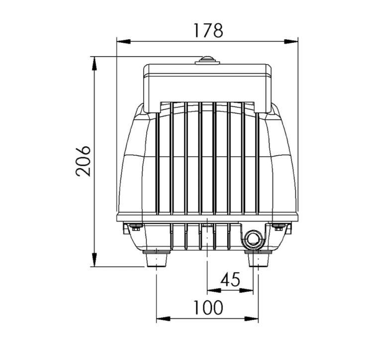 Membraninė orapūtė AirMac DB 60