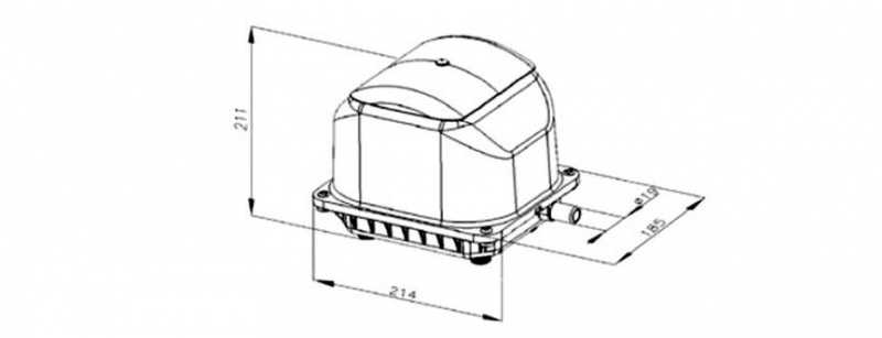 Membraninė orapūtė SECOH JDK-S-80
