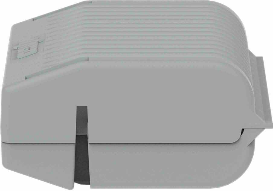 Wago - 3 Gelbox Dérivation Pour Conducteurs - Sans Bornes De Raccordement Taille 3 Gris Ref 207 13333 4055143997805
