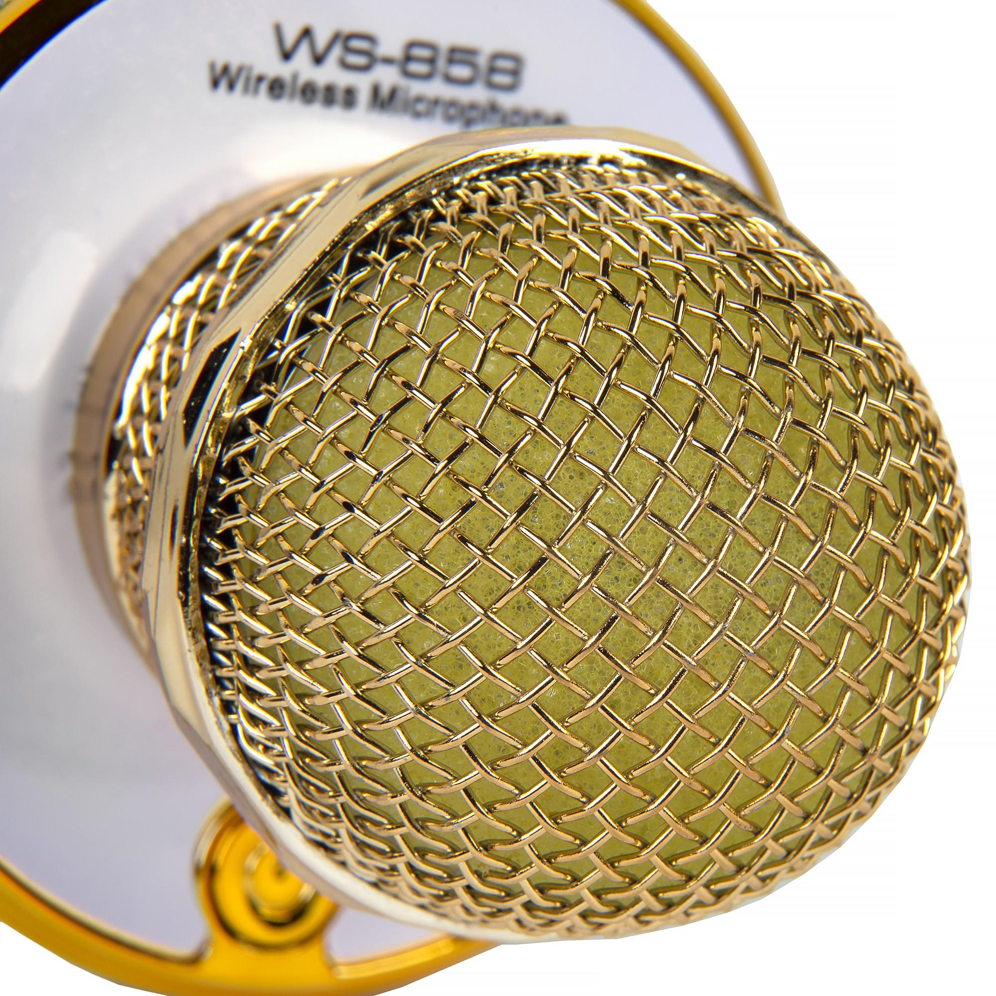 Xrec karaokė mikrofonas - kolonėlė su balso keitimo efektais WS-858