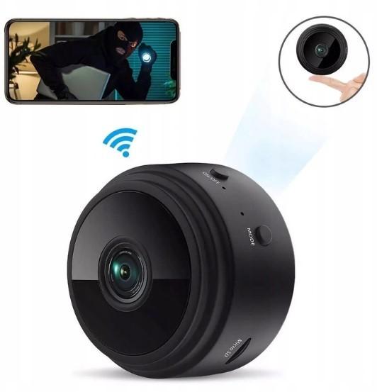 Mini belaidė vaizdo stebėjimo kamera - Wifi