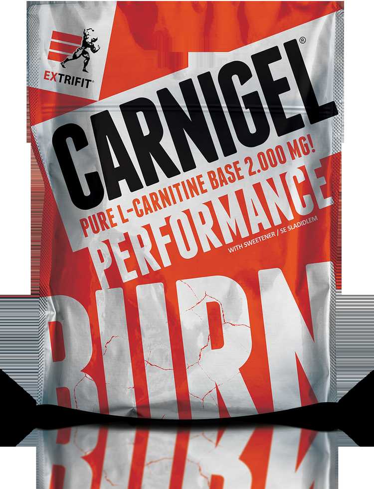 Extrifit Sport Nutrition Extrifit CARNIGEL®, 25 pakuotės po 60 g (L-Karnitinas)