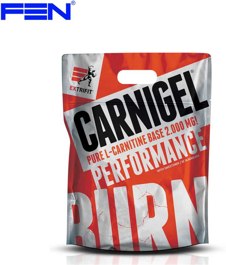 Extrifit Sport Nutrition Extrifit CARNIGEL®, 25 pakuotės po 60 g (L-Karnitinas)