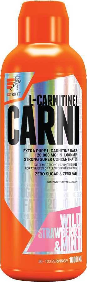 Extrifit Sport Nutrition Extrifit Carni 120 000 mg (1000 ml) – Skystas L-karnitinas efektyviam riebalų deginimui