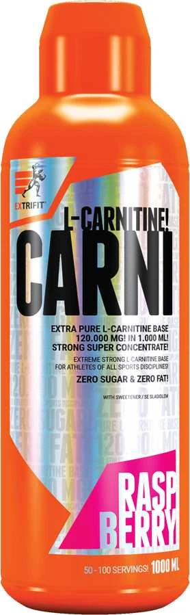 Extrifit Sport Nutrition Extrifit Carni 120 000 mg (1000 ml) – Skystas L-karnitinas efektyviam riebalų deginimui