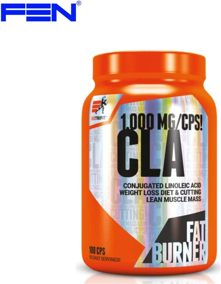 Extrifit Sport Nutrition Extrifit CLA 1000 mg 100 kaps. - konjuguota linolo rūgštis