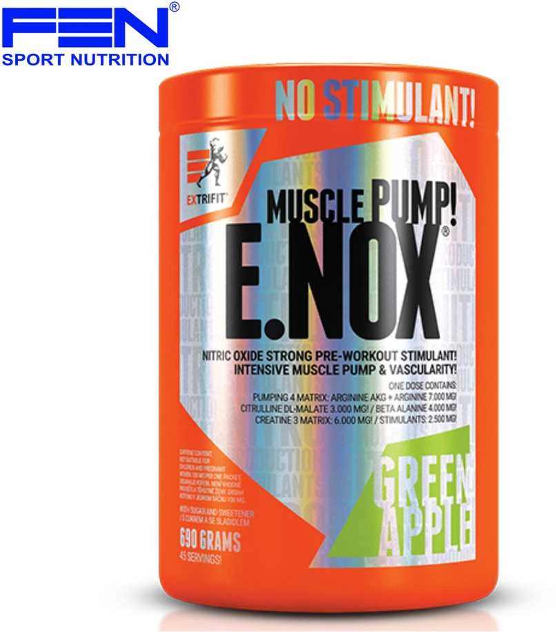 Extrifit Sport Nutrition Extrifit E.NOX SHOCK pre-workout 690 g.