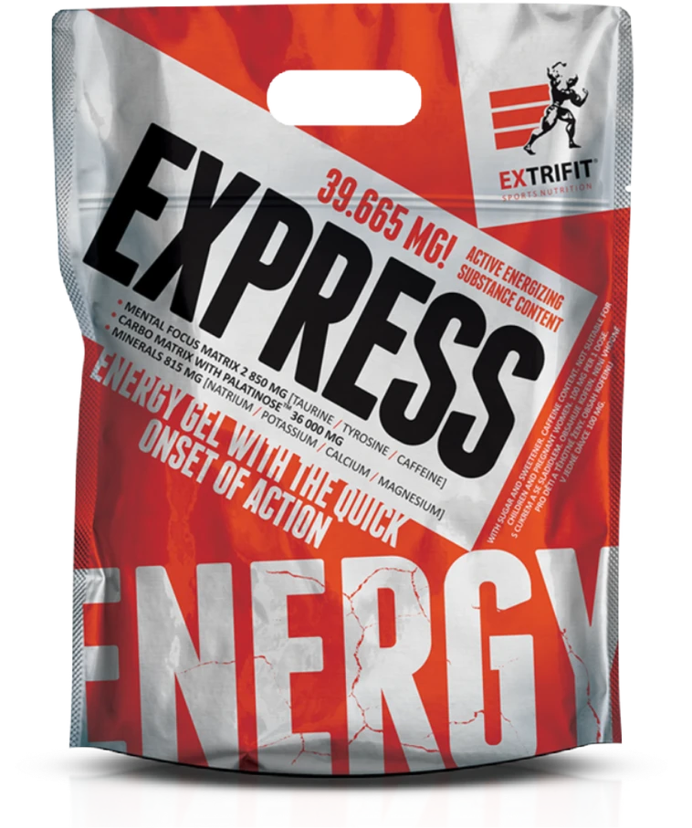 Extrifit Sport Nutrition Extrifit EXPRESS ENERGY GEL 25 pakuotės po 80 g Energetinis gelis