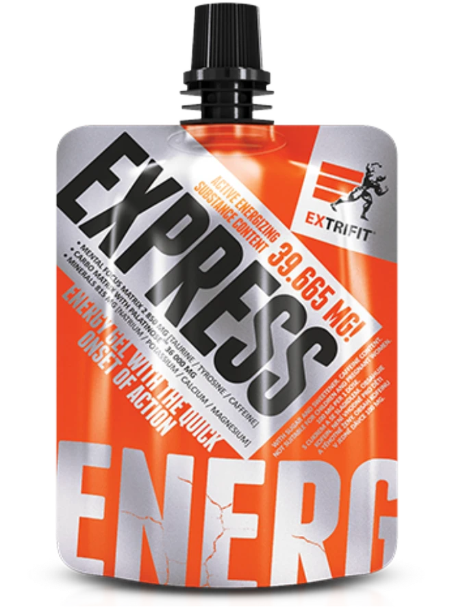 Extrifit Sport Nutrition Extrifit EXPRESS ENERGY GEL, 80 g Energetinis produktas