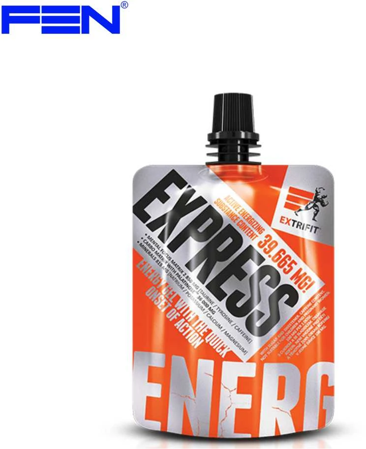 Extrifit Sport Nutrition Extrifit EXPRESS ENERGY GEL, 80 g Energetinis produktas