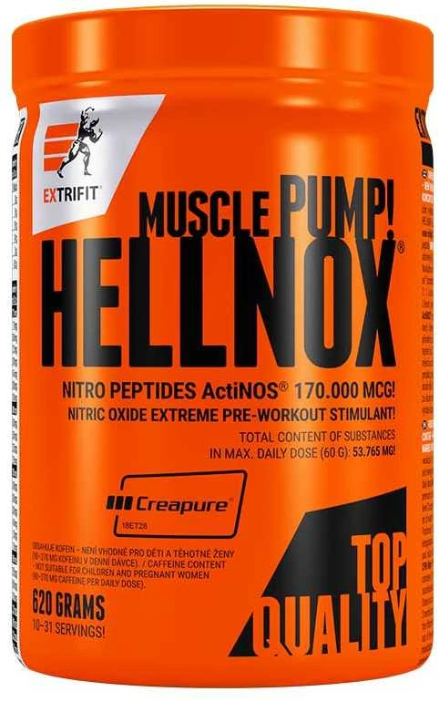 Extrifit Sport Nutrition Extrifit Hell Nox pre workout 620 g. (prieštreniruotinis produktas)