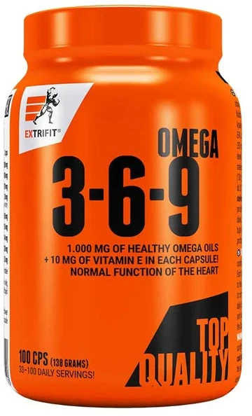 Extrifit Sport Nutrition Extrifit Omega 3-6-9 100 kaps