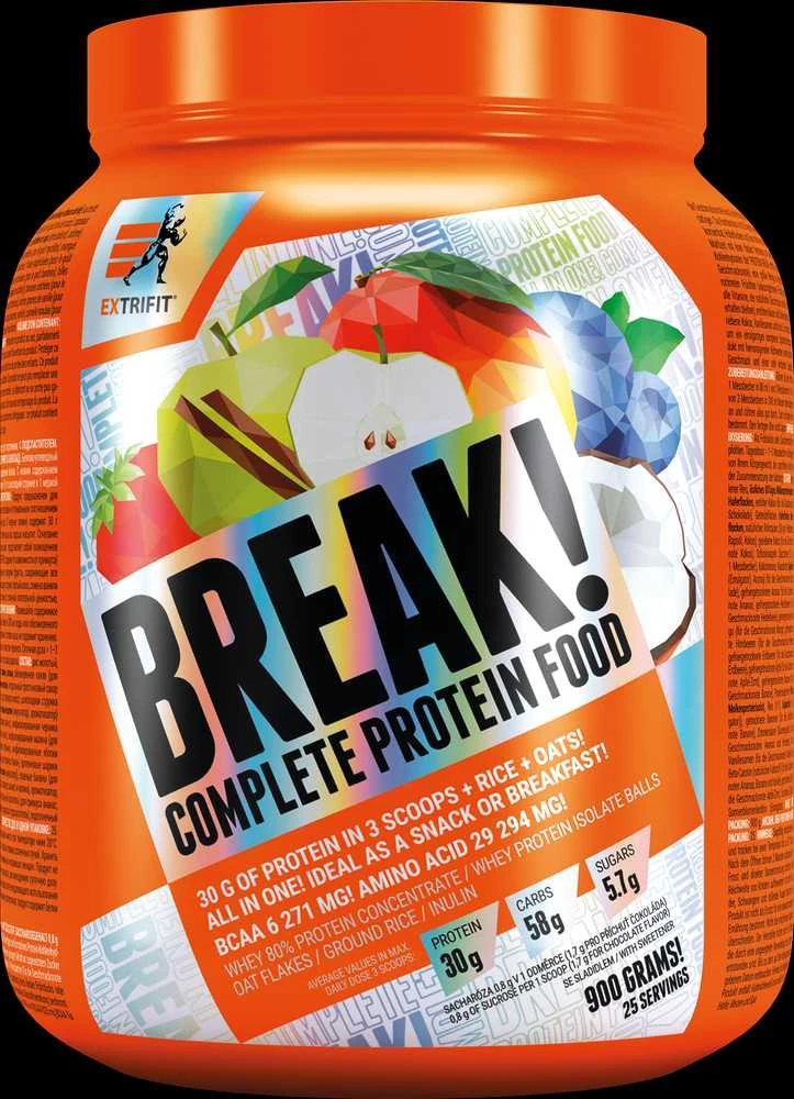 Extrifit Sport Nutrition Extrifit Protein Break 900 g. (Baltyminė košė)